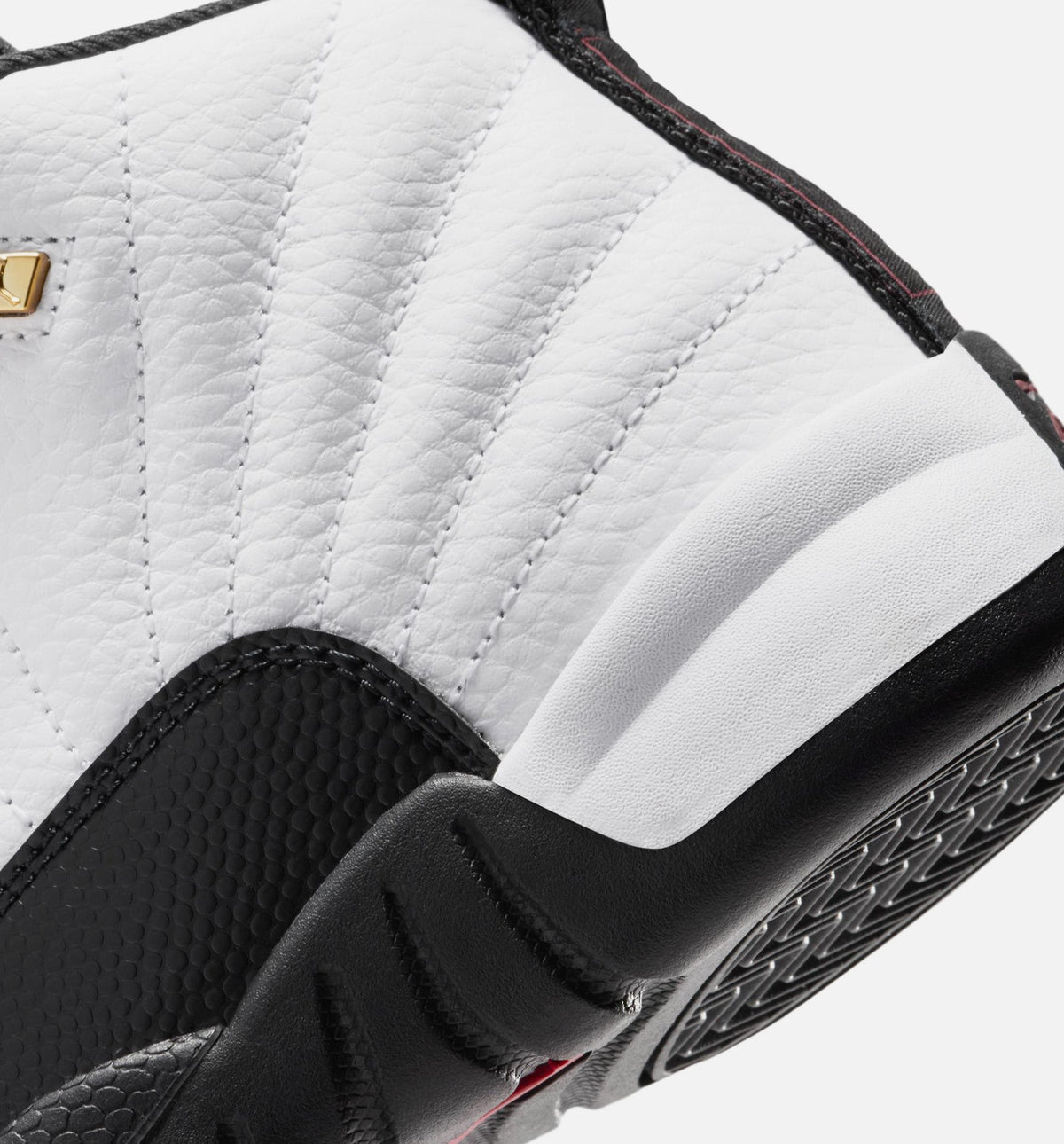 Air Jordan 12 Retro Taxi Preschool Lifestyle Shoes - White / Black / Taxi