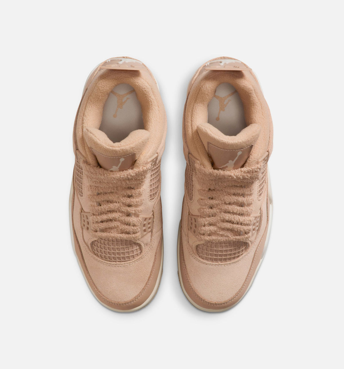 Air Jordan 4 Retro Cozy Girl Women's Lifestyle Shoes - Hemp / Light Orewood Brown