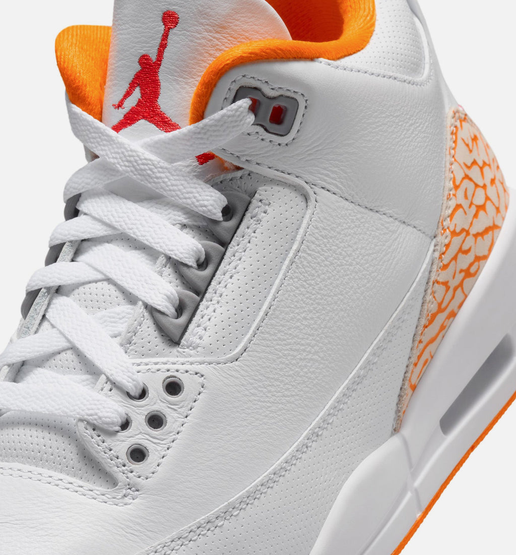 Air Jordan 3 Retro Orange Citrus Women's Shoes
