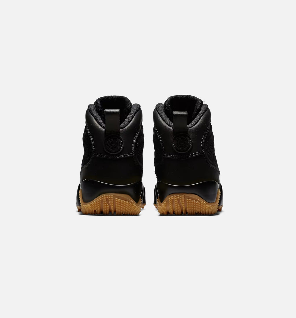 Air Jordan 9 Retro Men's Lifestyle Boot - Black / Gum / Light Brown