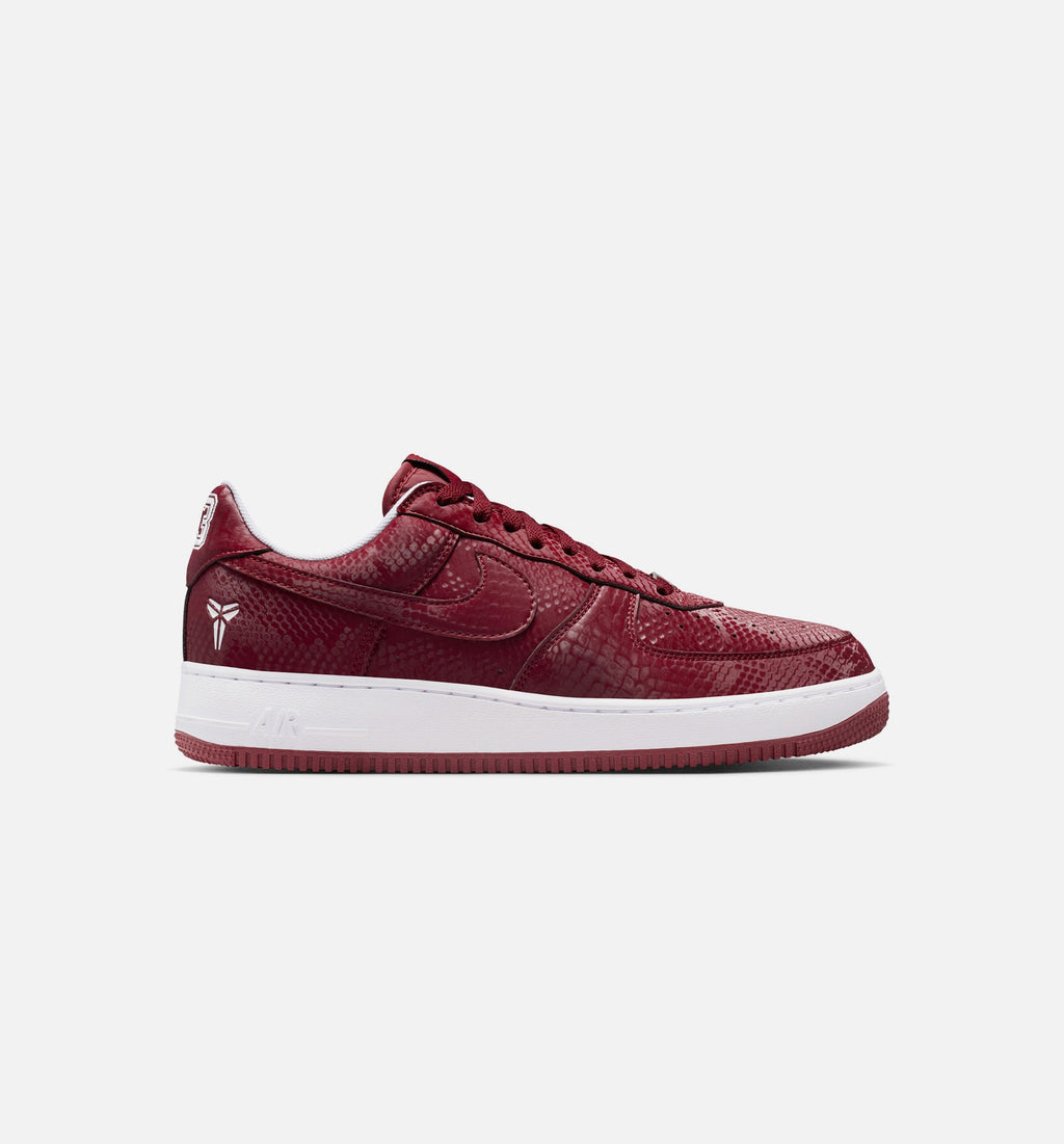 Kobe Air Force 1 Low Merion Men's Lifestyle Shoes - Team Red / White
