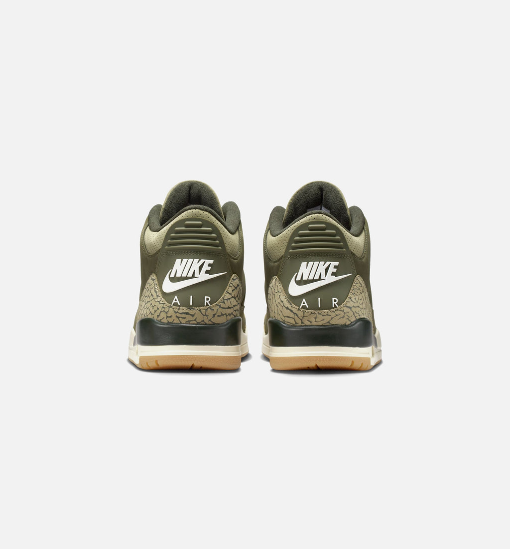 Air Jordan 3 Retro Medium Olive Men's Shoes