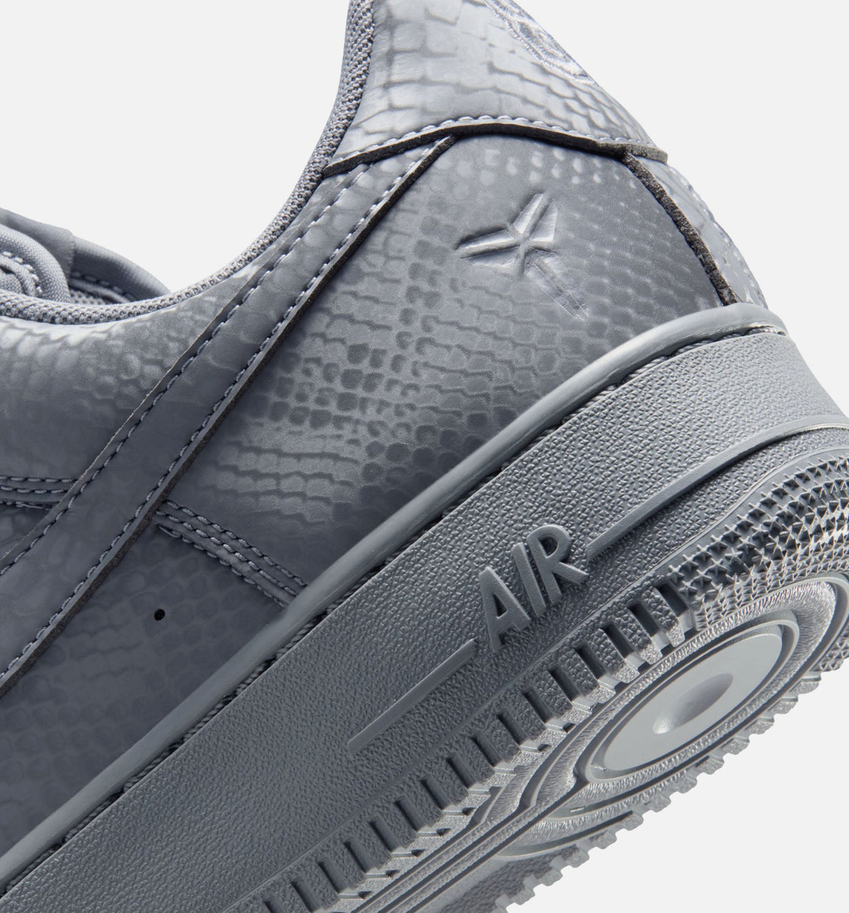 Kobe Air Force 1 Low Cool Grey Men's Lifestyle Shoes - Cool Grey / Wolf Grey
