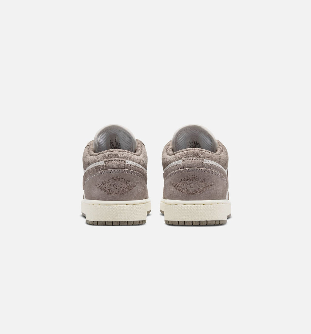 Air Jordan 1 Low Olive Grey Grade School Shoes