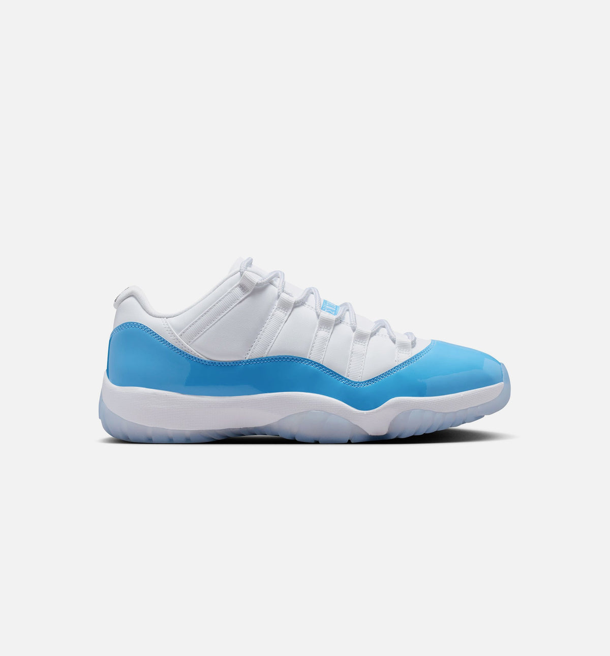 Air Jordan 11 Retro Low University Blue Men's Lifestyle Shoes - White / University Blue / Black