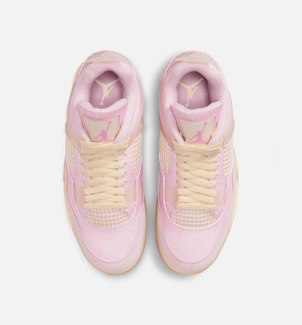 Air Jordan 4 Retro Pink Pearl & Iced Carmine Women's Lifestyle Shoes - Pearl Pink / Iced Carmine / Coconut Milk