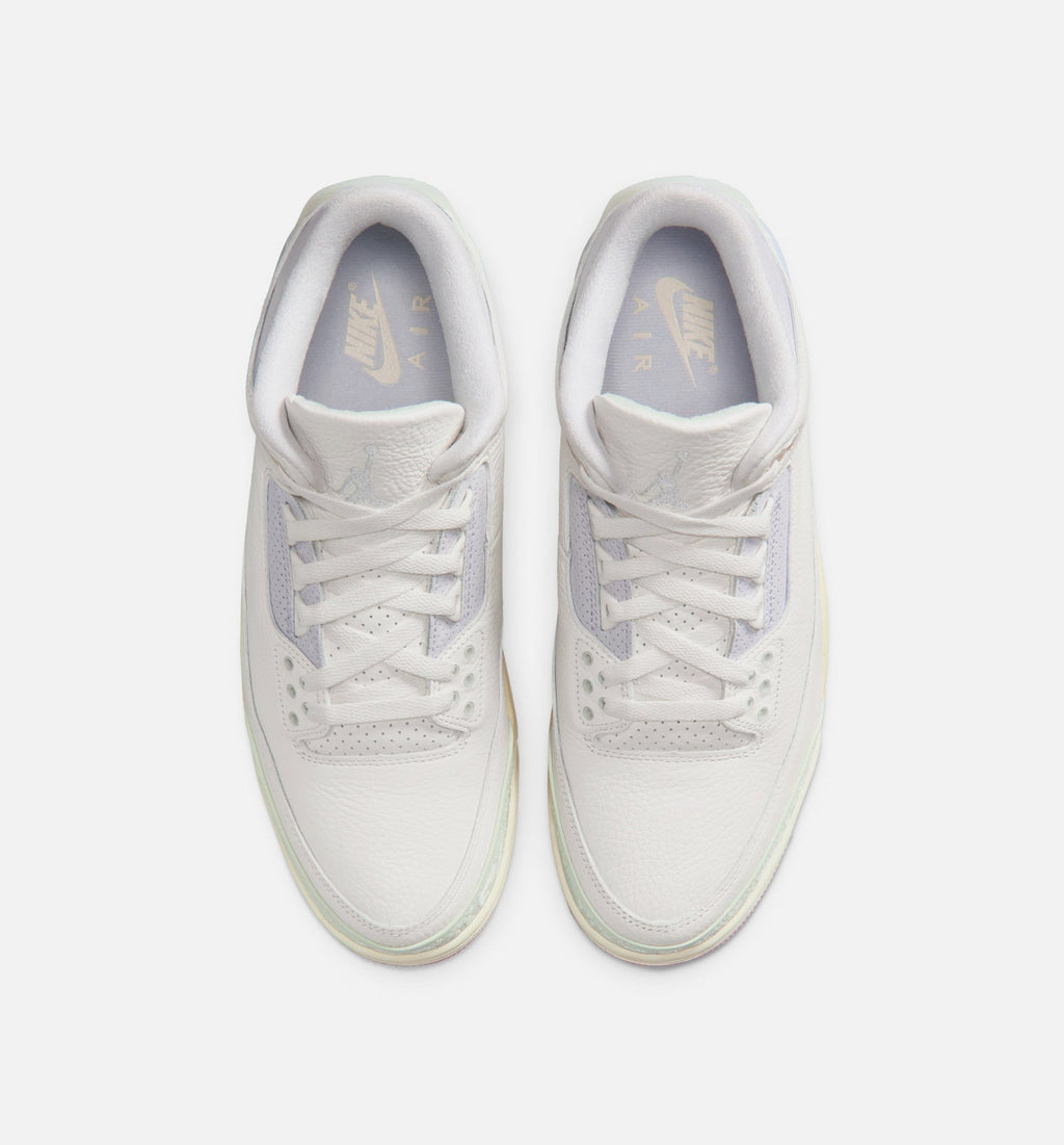 Air Jordan 3 Retro Sail and Jade Aura Men's Shoes