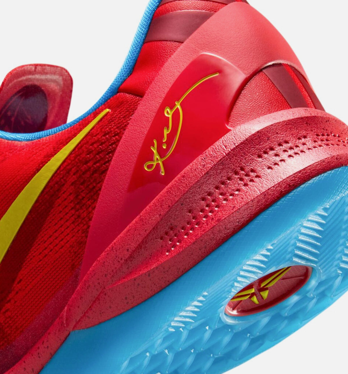 Kobe VIII Protro Year of the Horse Men's Lifestyle Shoes - Light Crimson / Vivid Blue / Bright Citron