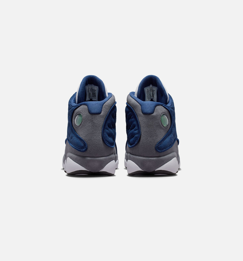 Air Jordan 13 Retro Flint Men's Lifestyle Shoes - Navy / University Blue / Flint Grey