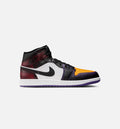 Air Jordan 1 Mid SE True Red Court Purple Men's Shoes