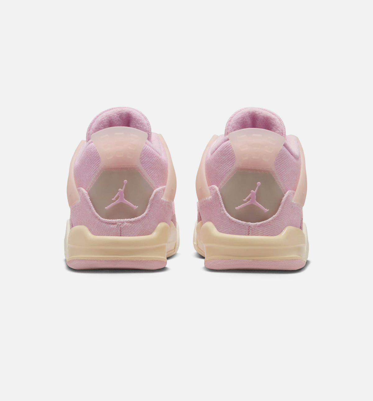 Air Jordan 4 Retro Pink Pearl & Iced Carmine Infant & Toddler Lifestyle Shoes - Iced Carmine / Coconut Milk