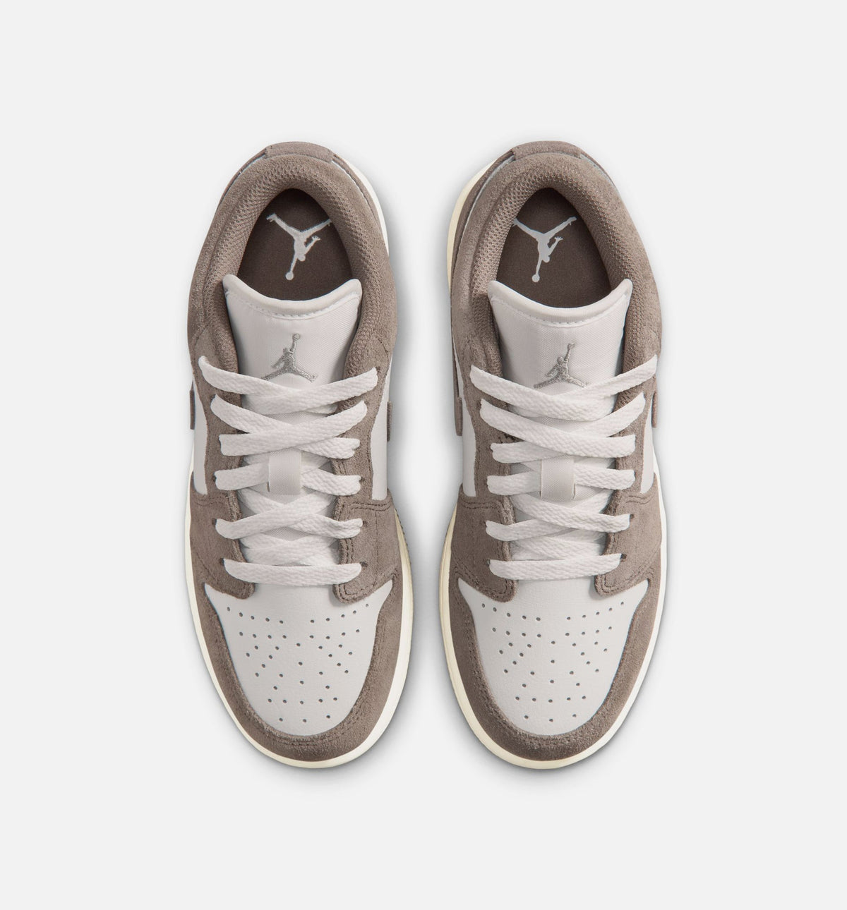 Air Jordan 1 Low Olive Grey Grade School Shoes