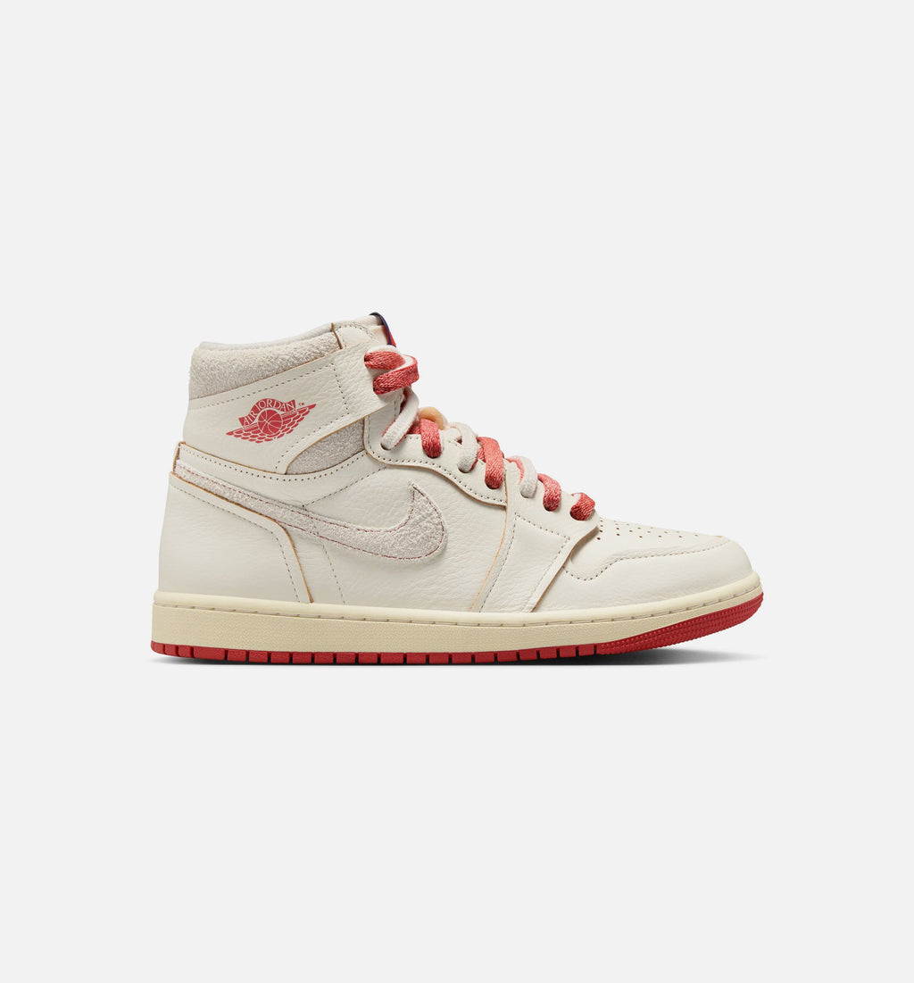 Air Jordan 1 High OG Rare Air Cinnabar Women's Lifestyle Shoes - Sail / Cinnabar / Light Bone