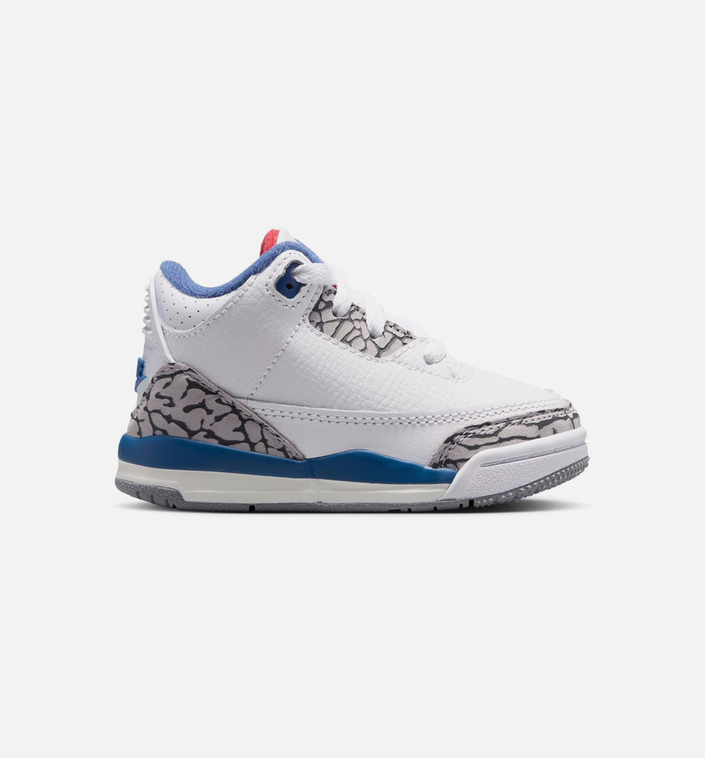 Air Jordan 3 Retro OG True Blue Infant/Toddler Shoes