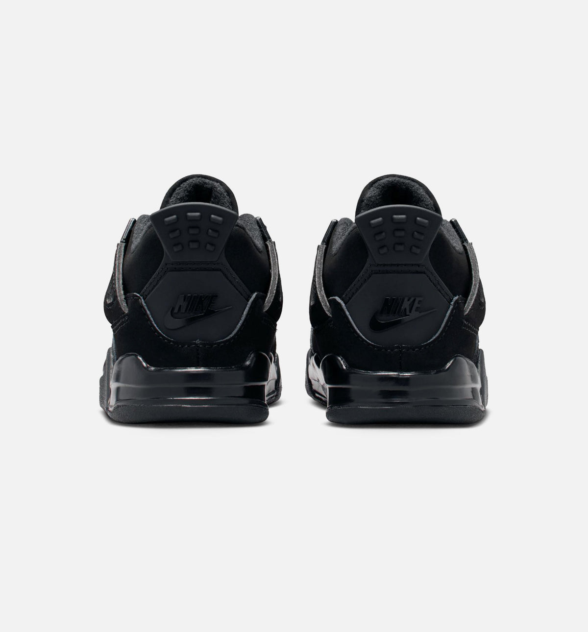Air Jordan 4 Retro Black Cat Infant & Toddler Lifestyle Shoes - Black / Light Graphite