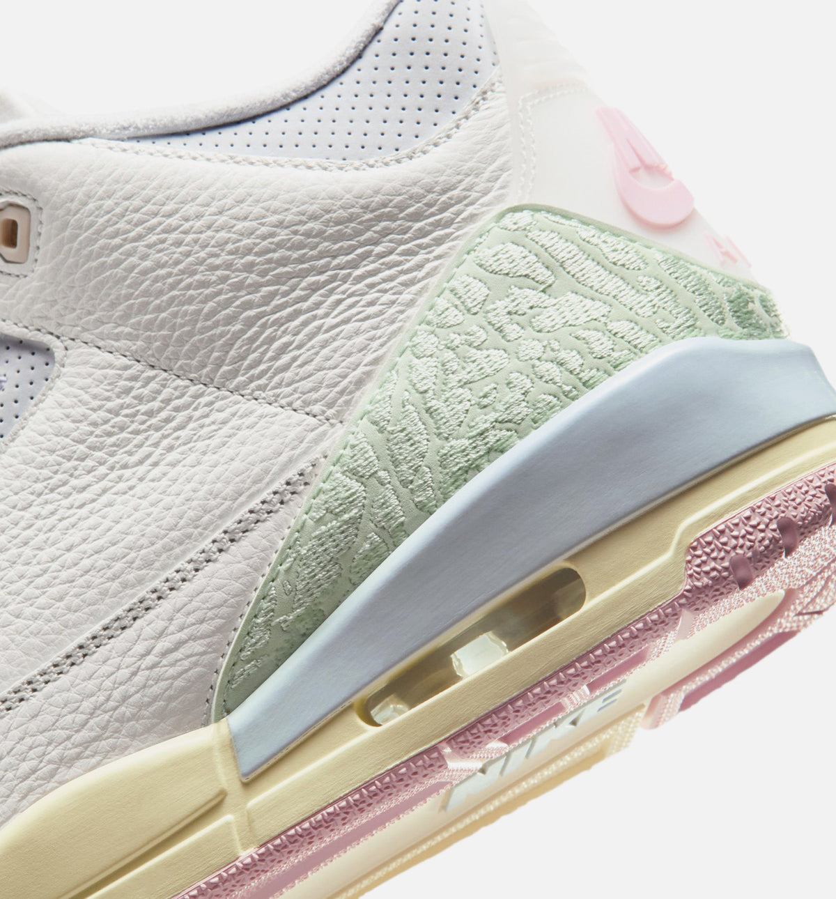 Air Jordan 3 Retro Sail and Jade Aura Men's Shoes