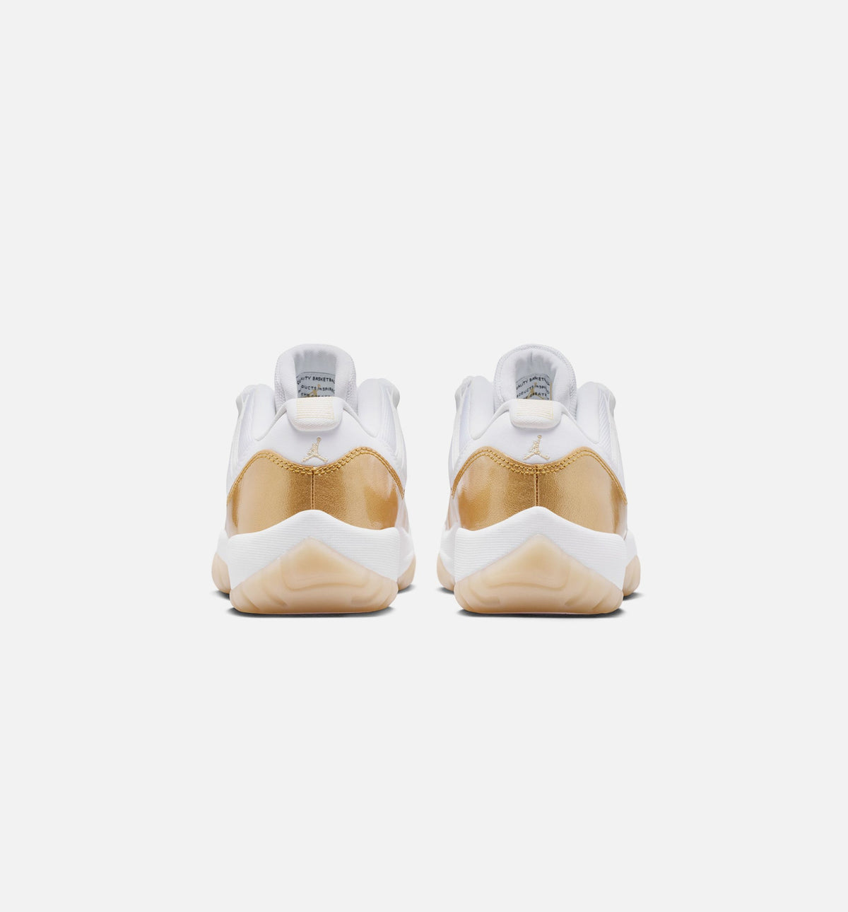 Air Jordan 11 Retro Low Mother's Day Women's Lifestyle Shoes - White / Metallic Gold / Team Gold