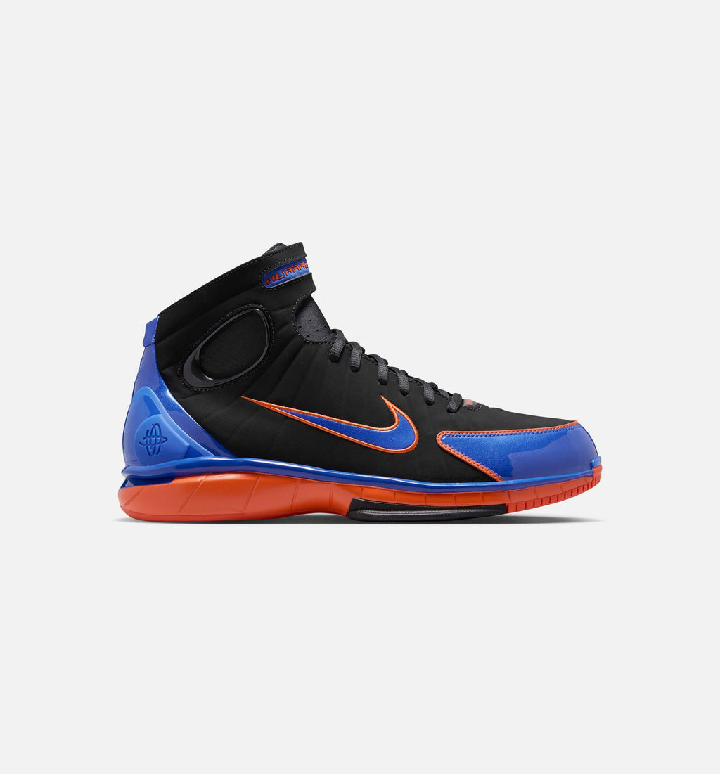 Air Zoom Huarache 2K4 Penny Hardaway Men's Basketball Shoes - Black / Varsity Royal / Safety Orange