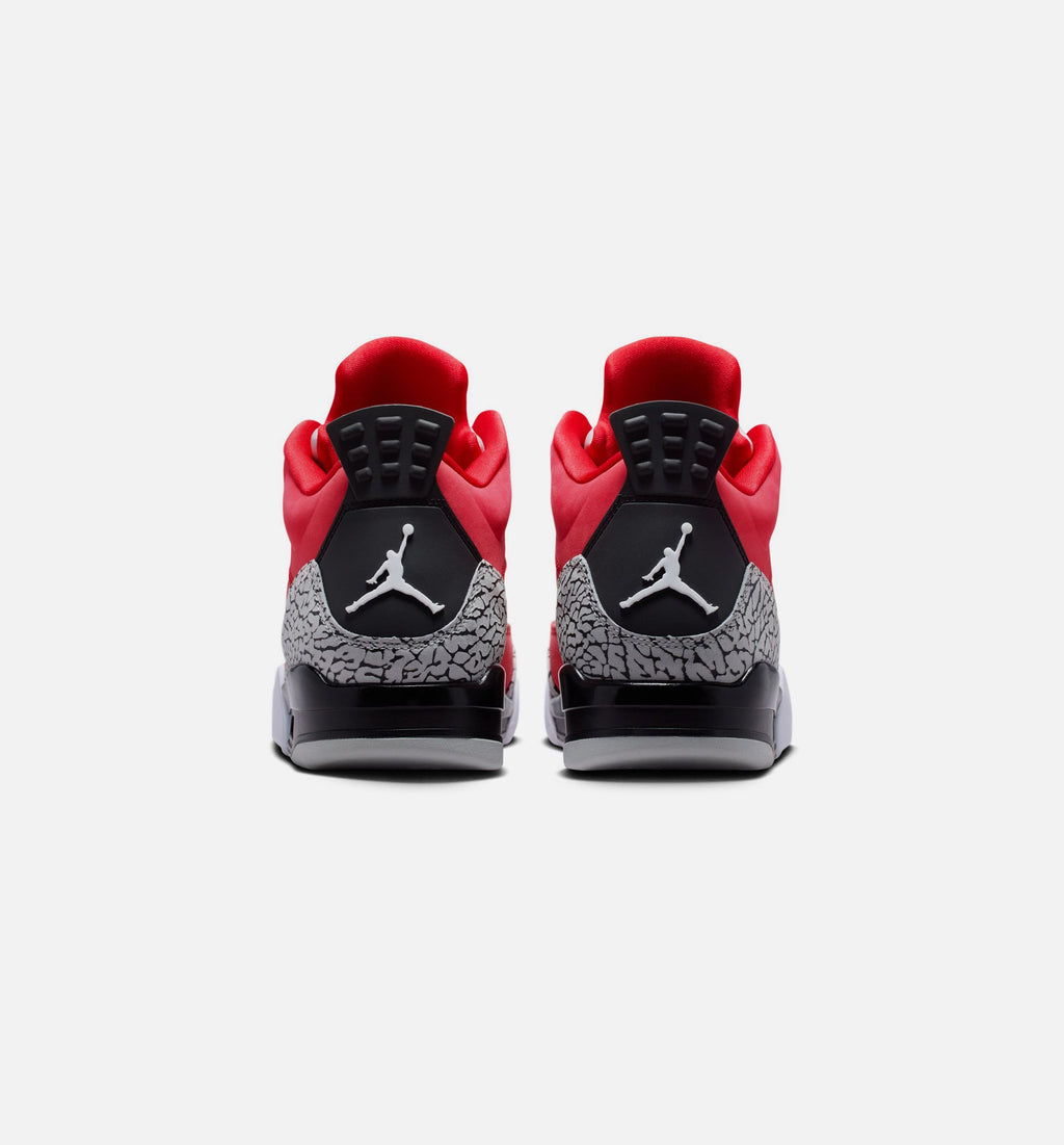 Son of Mars Low Men's Lifestyle Shoes - Fire Red / Black / Grey Mist