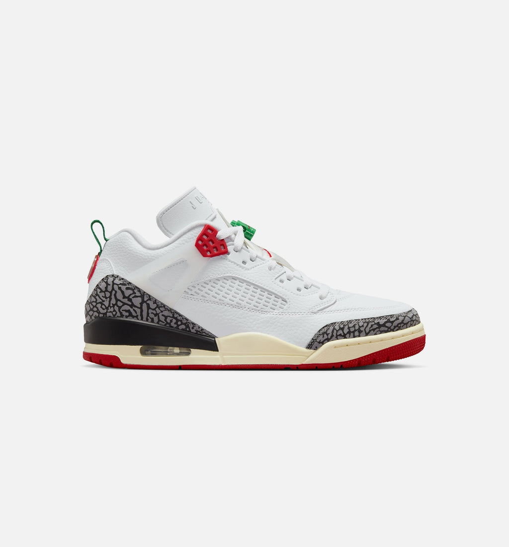 Spizike Low Men's Lifestyle Shoes - White / Black / Varsity Red