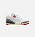 Spizike Low Men's Lifestyle Shoes - White / Black / Varsity Red