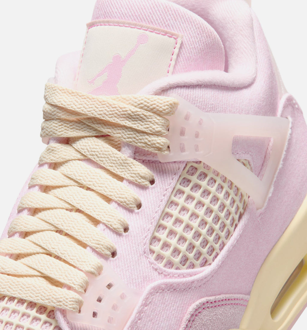 Air Jordan 4 Retro Pink Pearl & Iced Carmine Women's Lifestyle Shoes - Pearl Pink / Iced Carmine / Coconut Milk