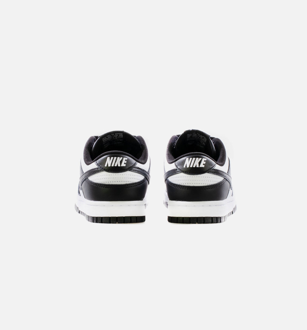 Dunk Low Men's Lifestyle Shoes - Black / White