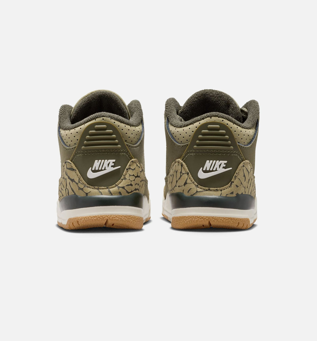 Air Jordan 3 Retro Medium Olive Infant/Toddler Shoes