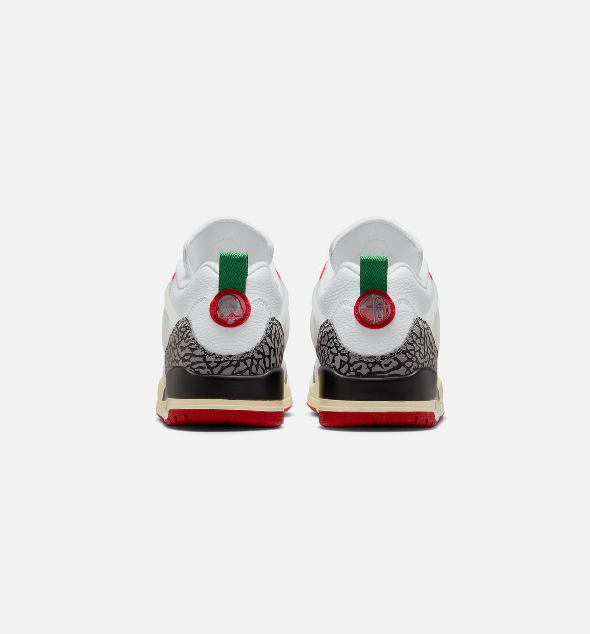 Spizike Low Men's Lifestyle Shoes - White / Black / Varsity Red