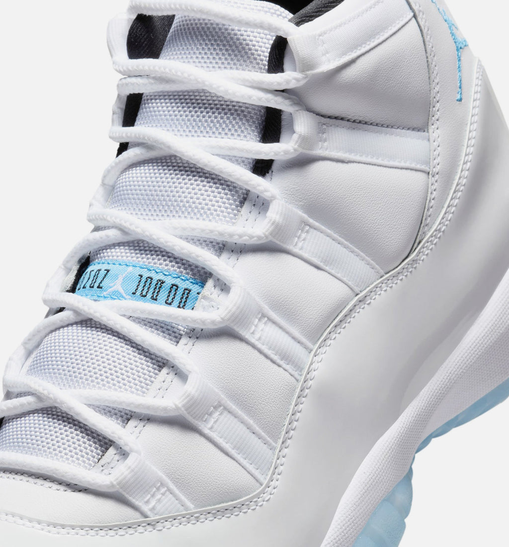 Air Jordan 11 Retro Legend Blue Men's Lifestyle Shoes - White / Legend Blue / Black