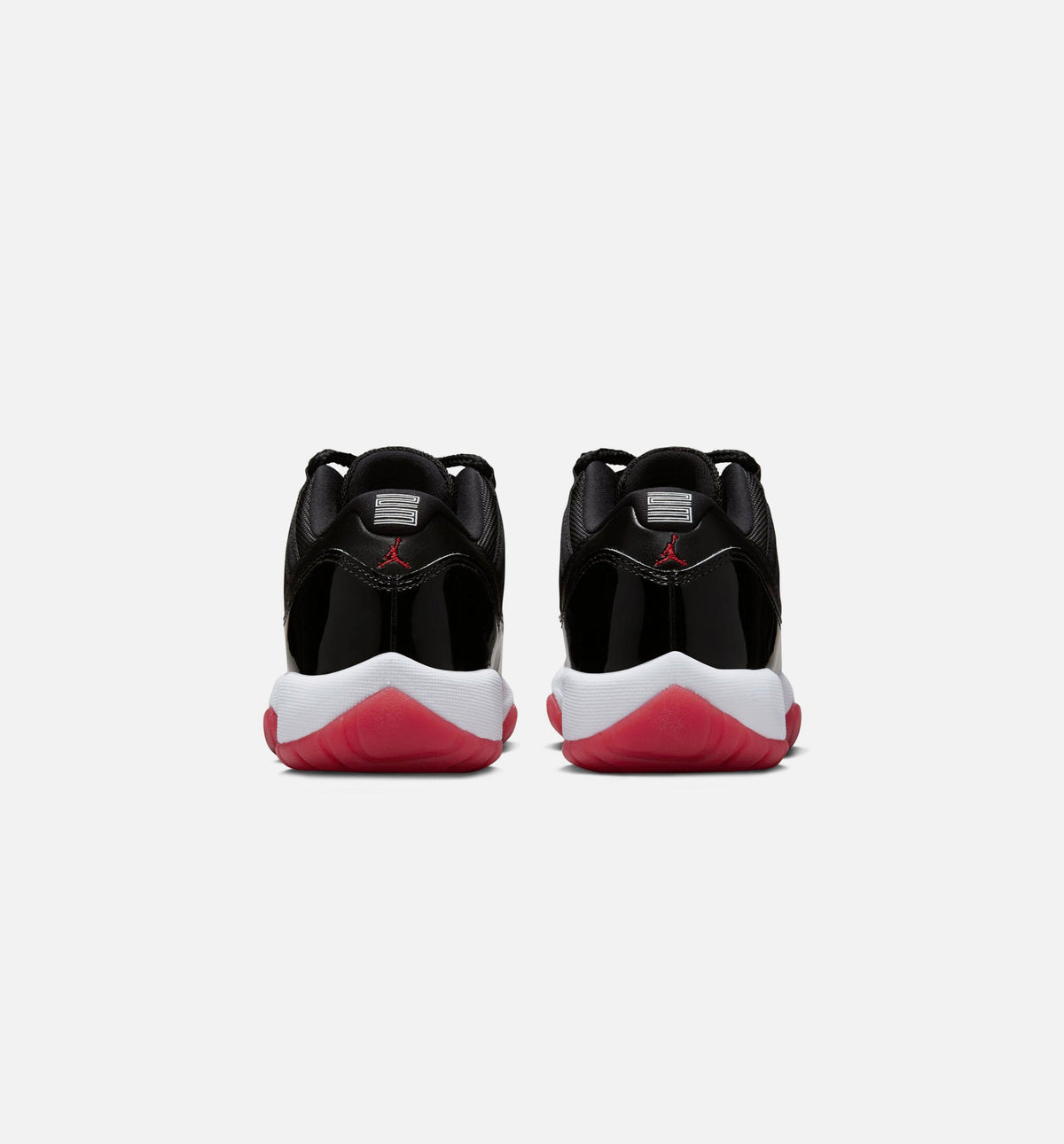 Air Jordan 11 Retro Bred Grade School Lifestyle Shoes - Black / Varsity Red / White