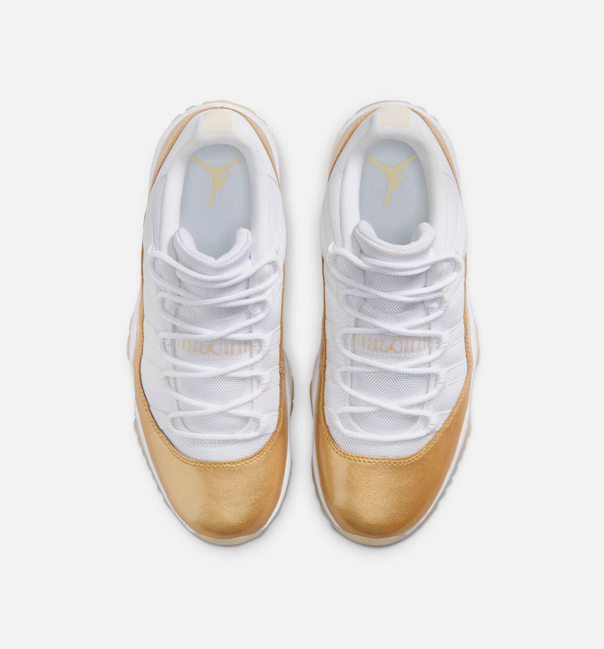 Air Jordan 11 Retro Low Mother's Day Women's Lifestyle Shoes - White / Metallic Gold / Team Gold