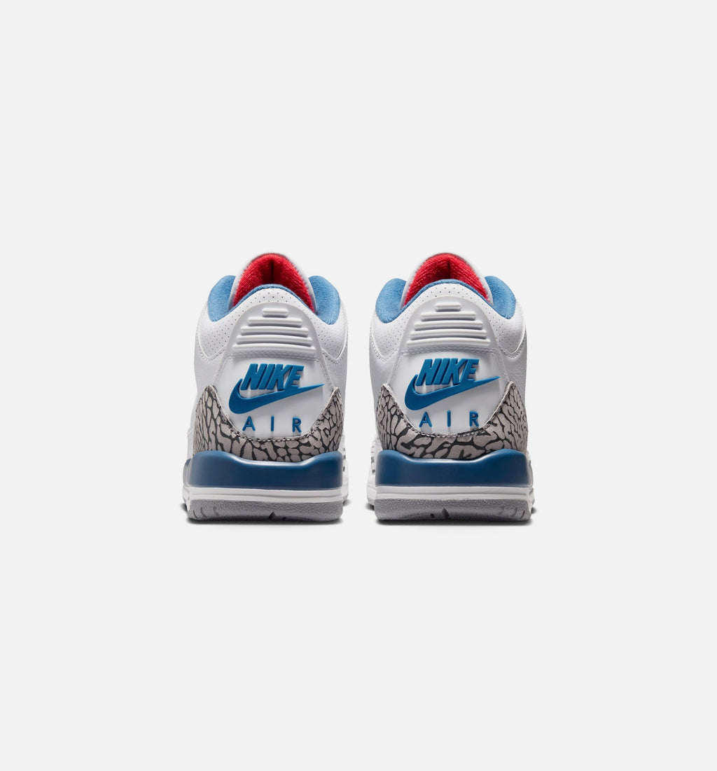 Air Jordan 3 Retro OG True Blue Grade School Shoes