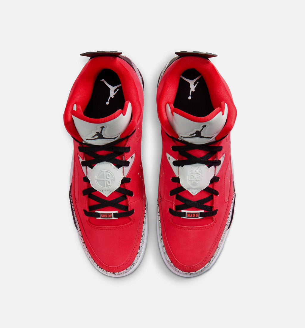 Son of Mars Low Men's Lifestyle Shoes - Fire Red / Black / Grey Mist