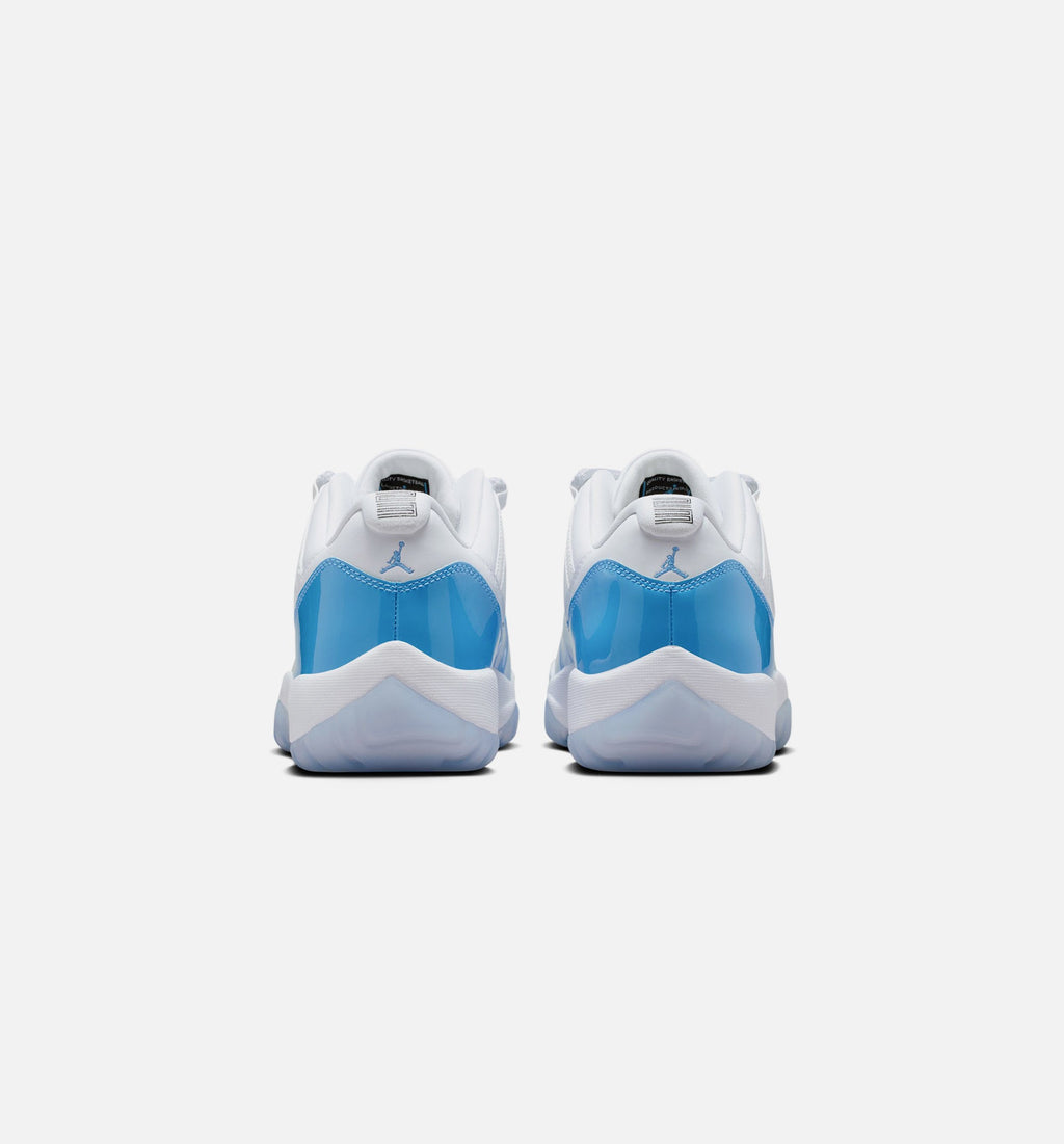 Air Jordan 11 Retro Low University Blue Men's Lifestyle Shoes - White / University Blue / Black