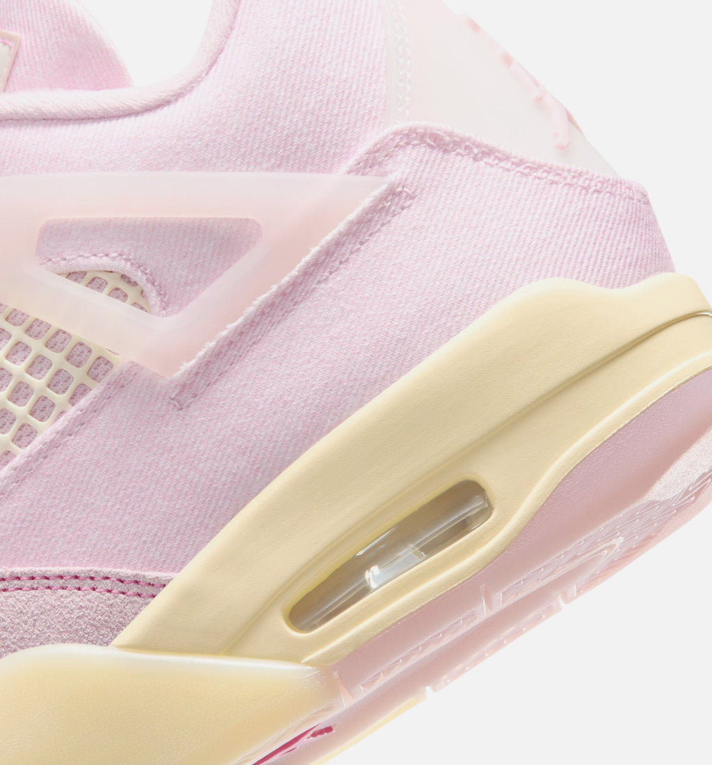 Air Jordan 4 Retro Pink Pearl & Iced Carmine Women's Lifestyle Shoes - Pearl Pink / Iced Carmine / Coconut Milk