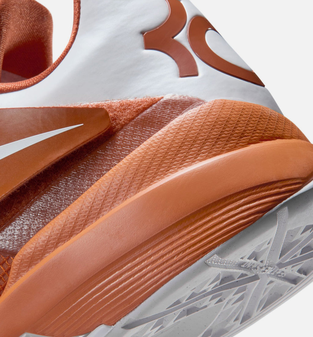 Zoom KD 4 Texas Longhorns Men's Lifestyle Shoes - Desert Orange / White