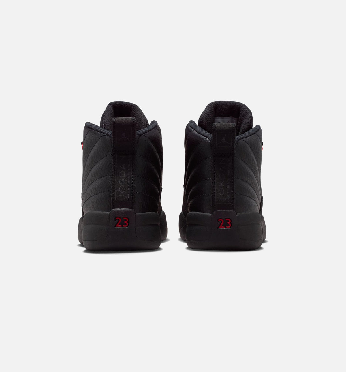Air Jordan 12 Retro Bloodline Preschool Lifestyle Shoes - Black / Varsity Red