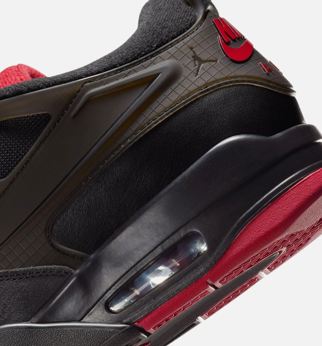 Air Jordan 4 RM Bred Men's Lifestyle Shoes - Black / Red