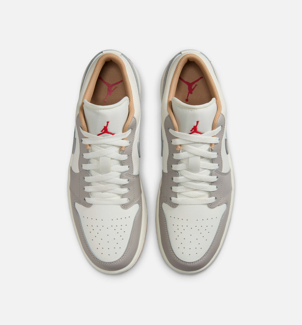 Air Jordan 1 Low Fire Red Men's Shoes
