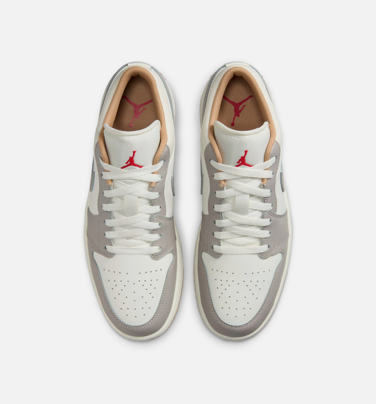 Air Jordan 1 Low Fire Red Men's Shoes
