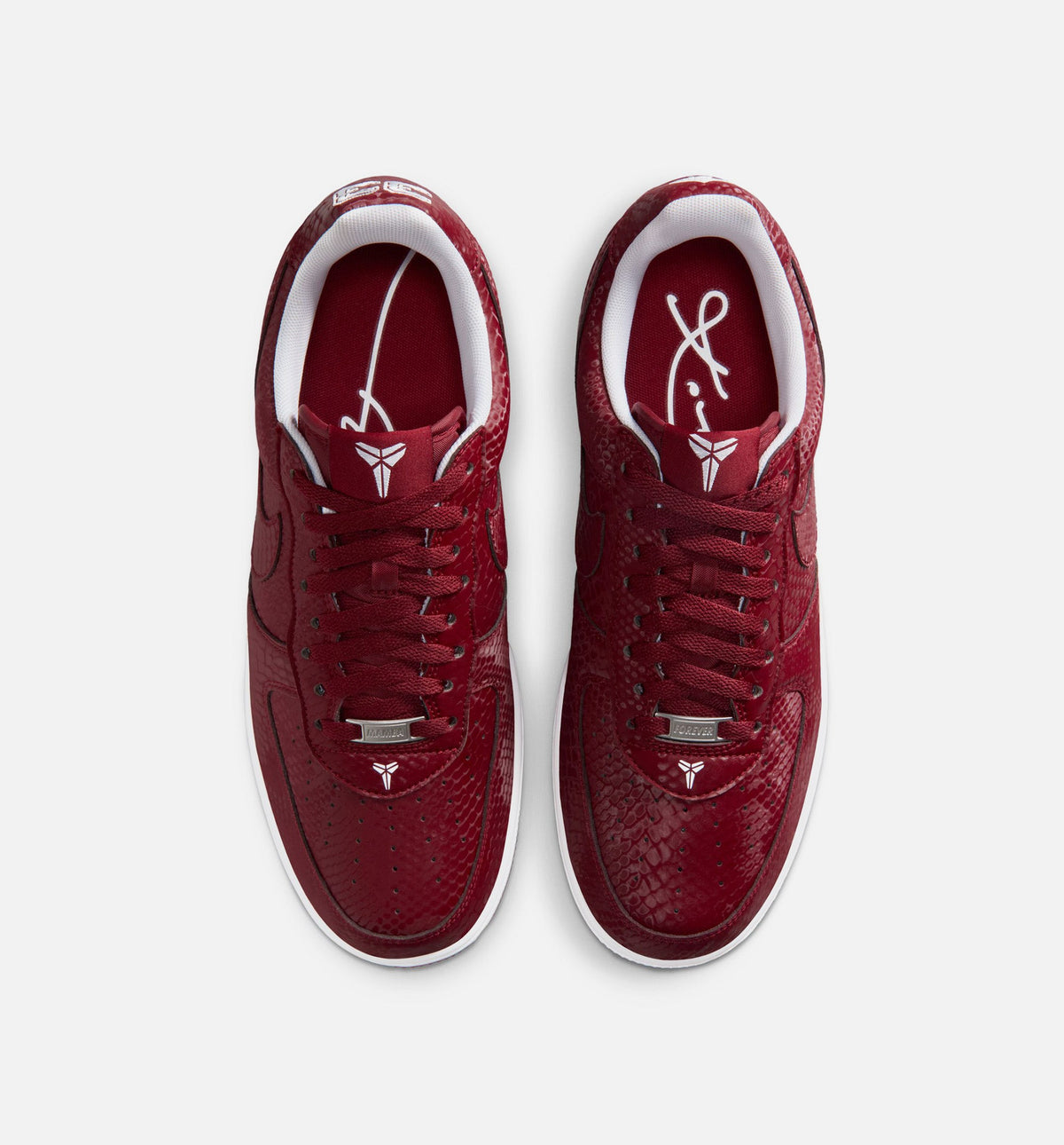 Kobe Air Force 1 Low Merion Men's Lifestyle Shoes - Team Red / White