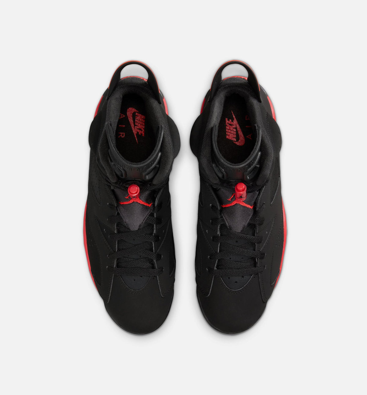 Air Jordan 6 Retro Infrared Salesman Men's Lifestyle Shoes - Black / Light Crimson