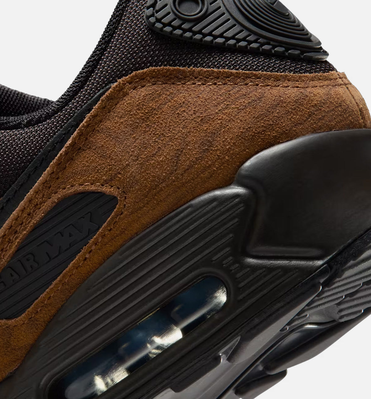 Air Max 90 Premium Men's Lifestyle Shoes - Light British Tan / Velvet Brown / Black