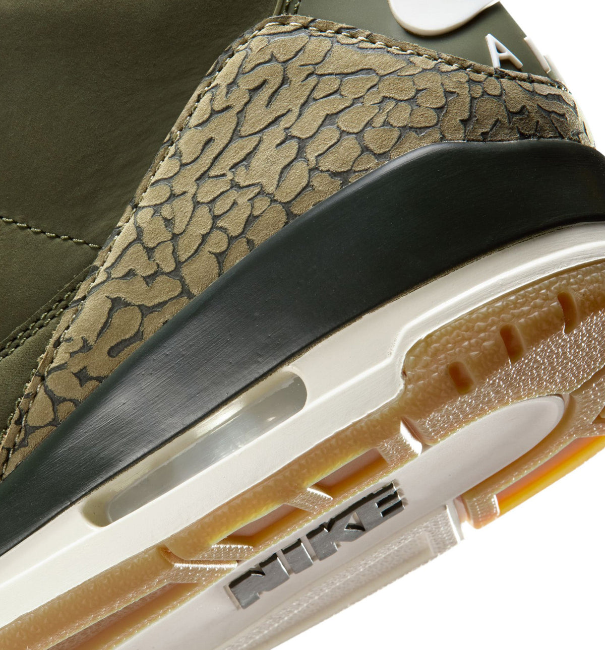 Air Jordan 3 Retro Medium Olive Men's Shoes