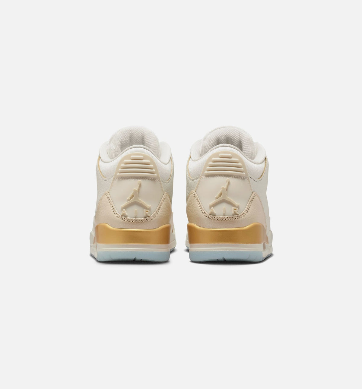 Air Jordan 3 Retro Sail and Pale Ivory Women's Lifestyle Shoes - Sail / Team Gold / Pale Ivory