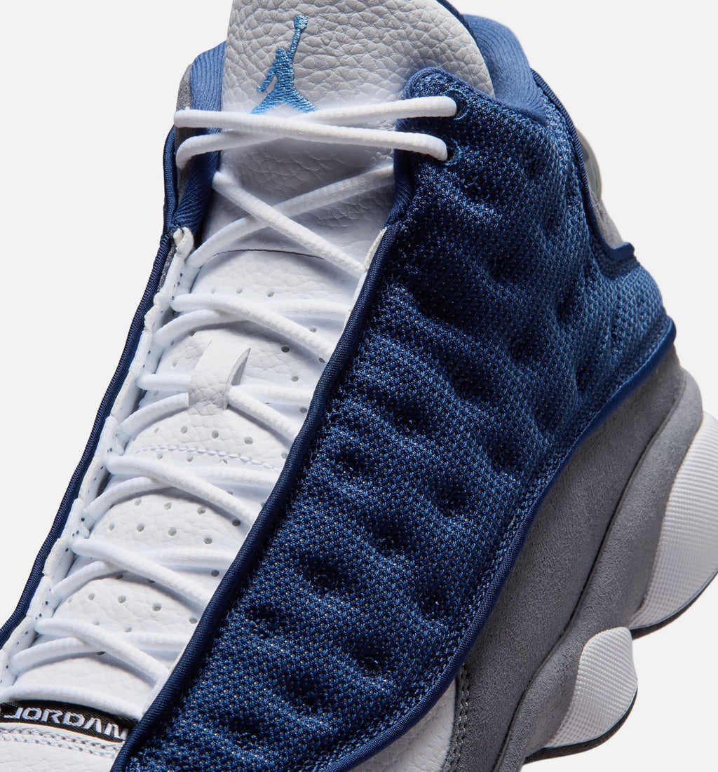 Air Jordan 13 Retro Flint Men's Lifestyle Shoes - Navy / University Blue / Flint Grey