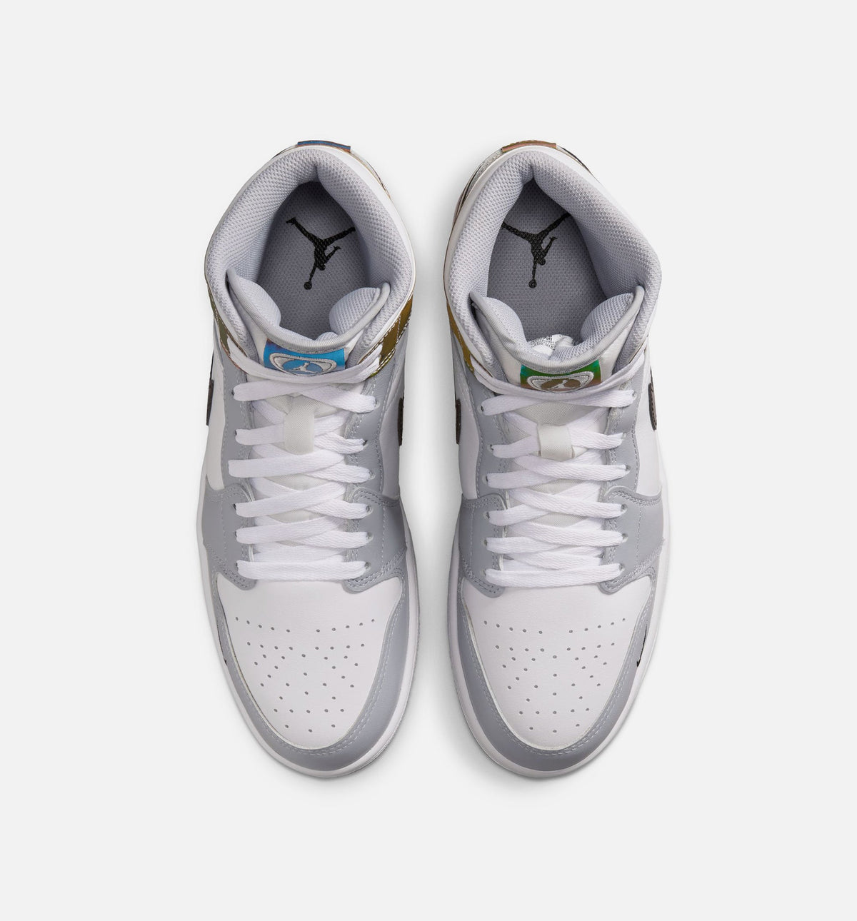 Air Jordan 1 Mid SE Wolf Grey Men's Shoes