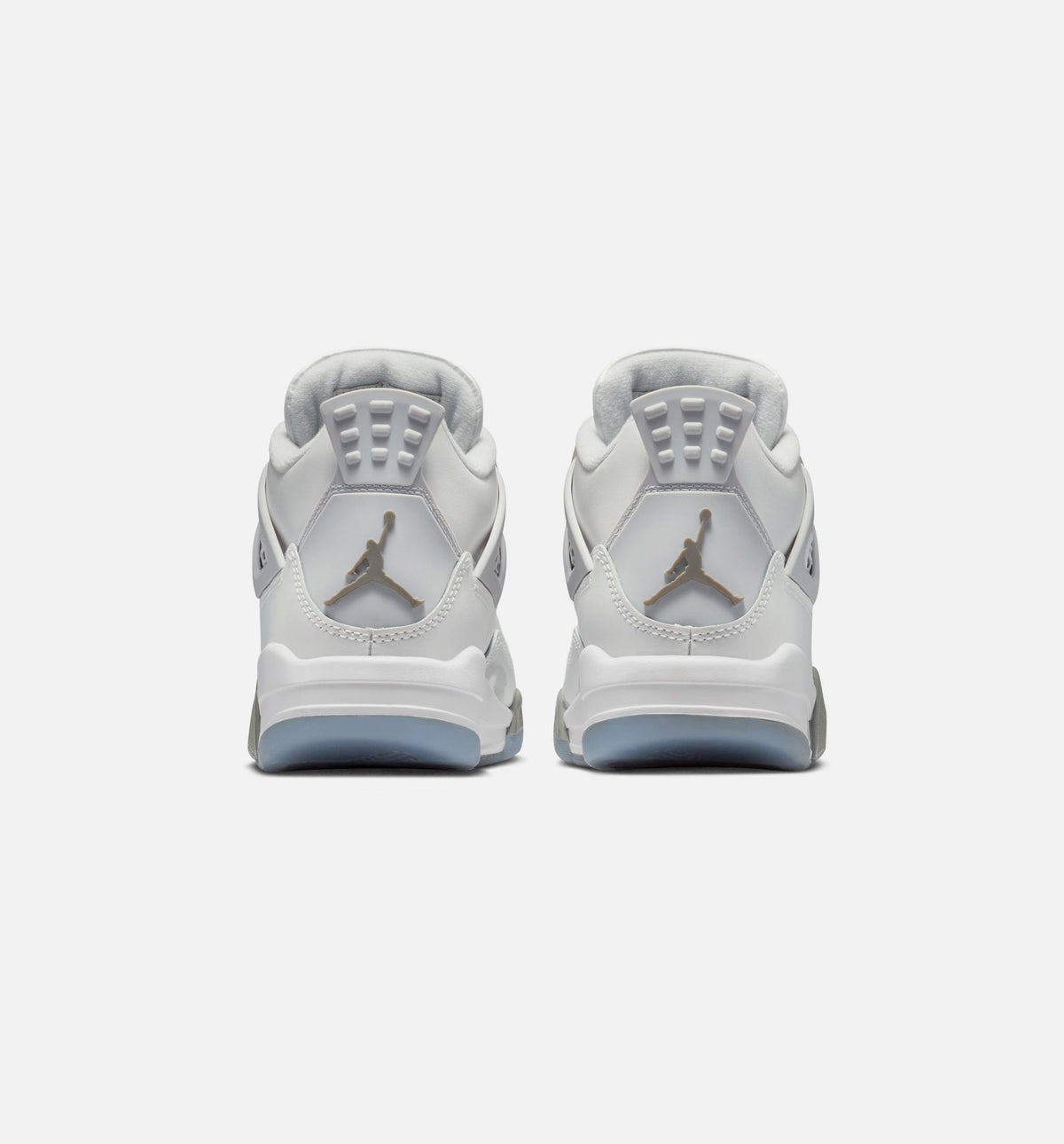 Air Jordan 4 Retro Blue Chill Grade School Lifestyle Shoes - Photon Dust / Blue Chill / Flat Pewter / White / Blue Tint