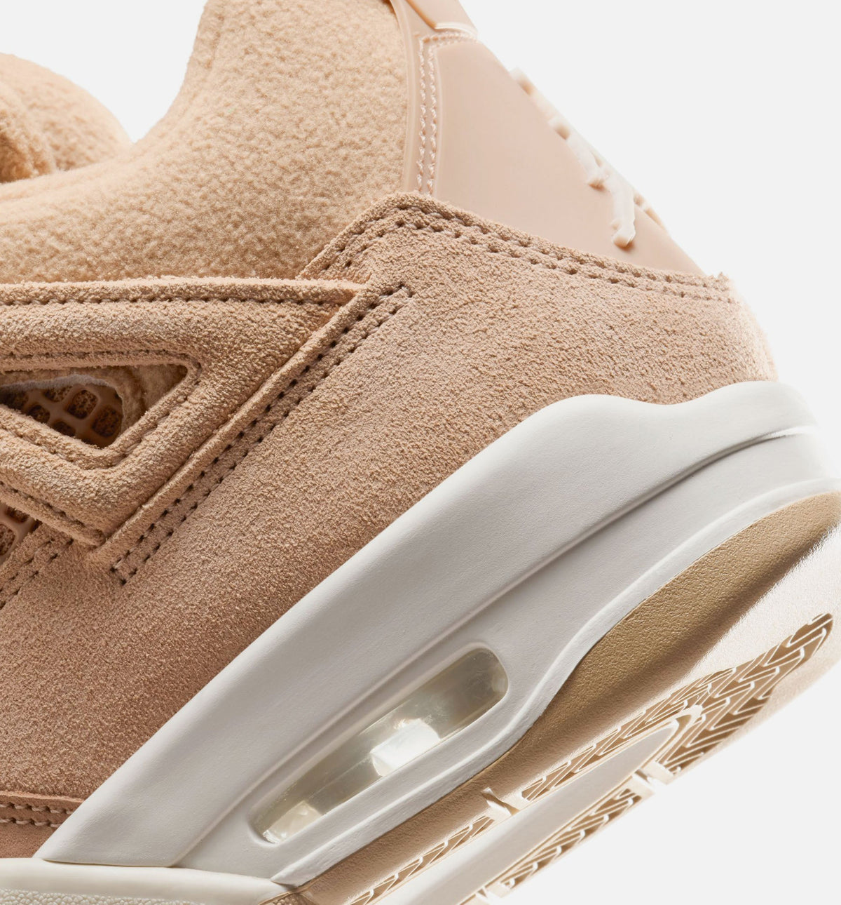 Air Jordan 4 Retro Cozy Girl Women's Lifestyle Shoes - Hemp / Light Orewood Brown